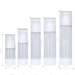 15ml to 100ml Airless Bottles (UKA30)
